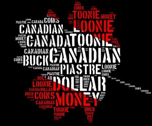 image - cad Canada monetary concept