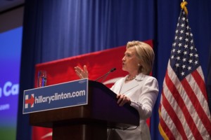 Former United States Secretary of State Hillary Clinton speaks at Trident Tech, Norh Charleston, South Carolina, June 17th, 2015.