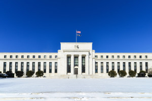 Federal Reserve Building in Winter - Washington DC, United States