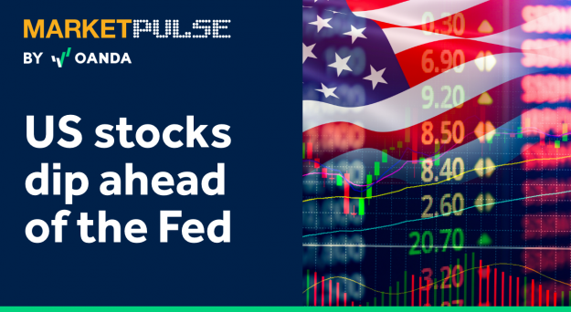 US stocks dip ahead of the Fed