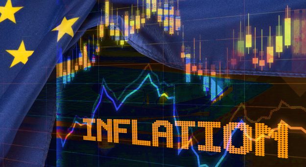 EUR/USD slips, Eurozone inflation rises