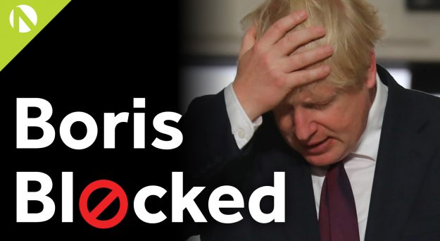 Boris blocked (video)