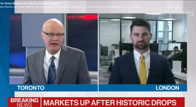 Erlam discusses markets on BNN Bloomberg