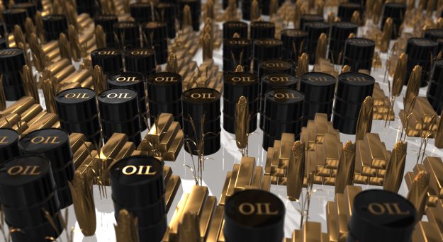 Oil rises as OPEC+ likely to try to keep oil market tight; Gold lower on strong USD