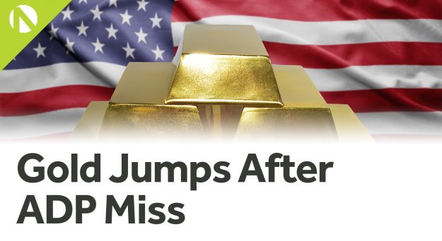 Gold jumps after ADP miss