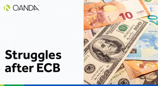 EUR/USD – Struggles after ECB