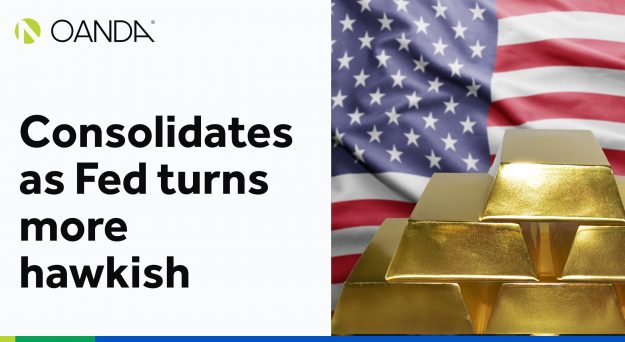 Gold – Consolidates as Fed turns more hawkish