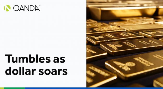 Gold – Tumbles as dollar soars