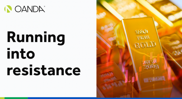 Gold – Running into resistance