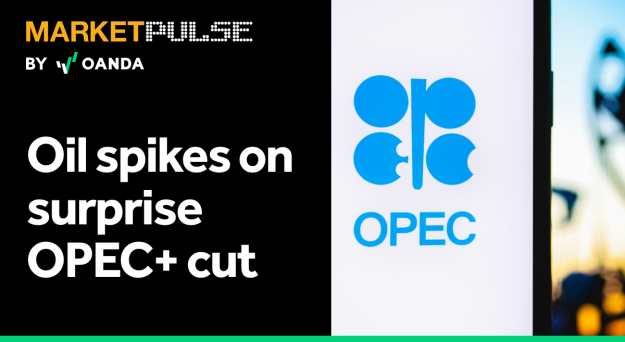WTI crude – Oil spikes as OPEC+ surprises markets with production cut