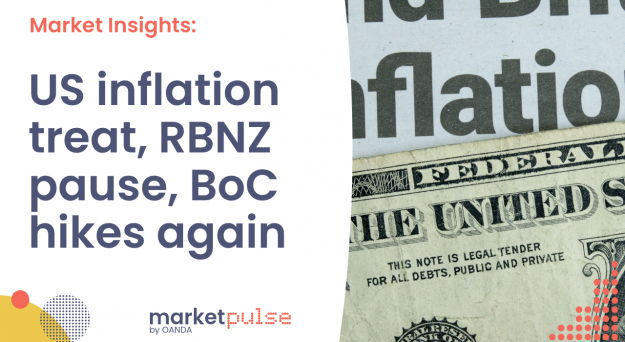 Podcast – US inflation treat, RBNZ pause, BoC hikes again