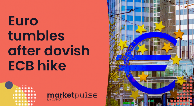 Video – EUR/USD tumbles after a surprise dovish ECB rate hike
