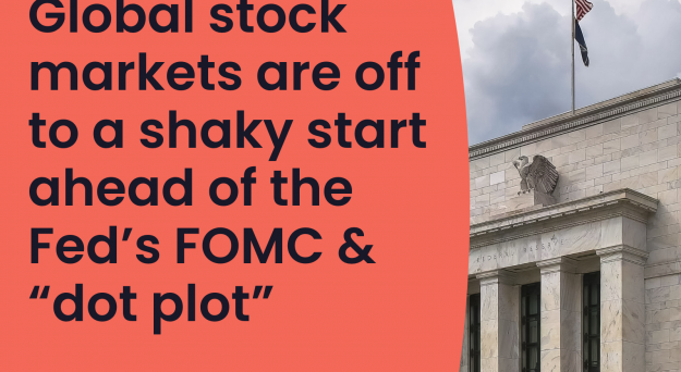 Podcast – Global stock markets are off to a shaky start ahead of the Fed’s FOMC and “dot plot”