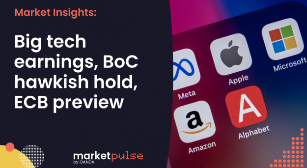 Market Insights Podcast – Big tech earnings, BoC hawkish hold, ECB preview