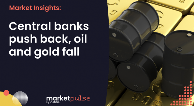 Market Insights Podcast – Central banks push back, oil and gold fall